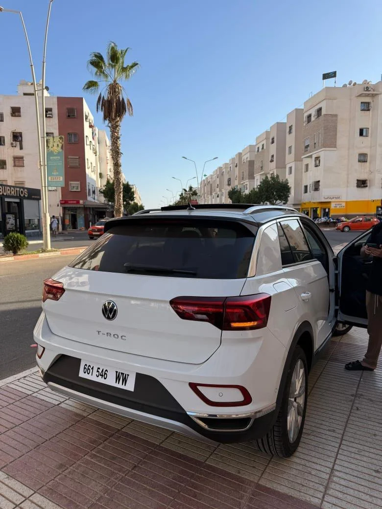 Volkswagen T-Roc — véhicule en location à Agadir